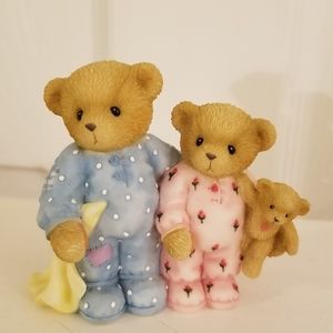 2001 Cherished Teddies Dora & Roland Figurine